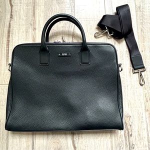 Genuine Leather Designer Hugo Boss Laptop /Document Case